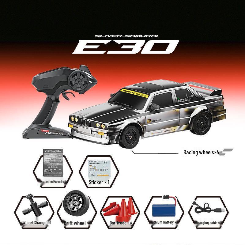 WHOOSH High-Speed 50km/h Remote Control Car: Four-Wheel Drive Drift Racing RC Toy. 1:16 Scale