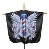 Cape de Coupe de Cheveux de Barbier Tablier de Coiffeur Cape de Coupe de Cheveux Robe de Coiffure Manteau de Coiffure Accessoire de Salon de Barbier