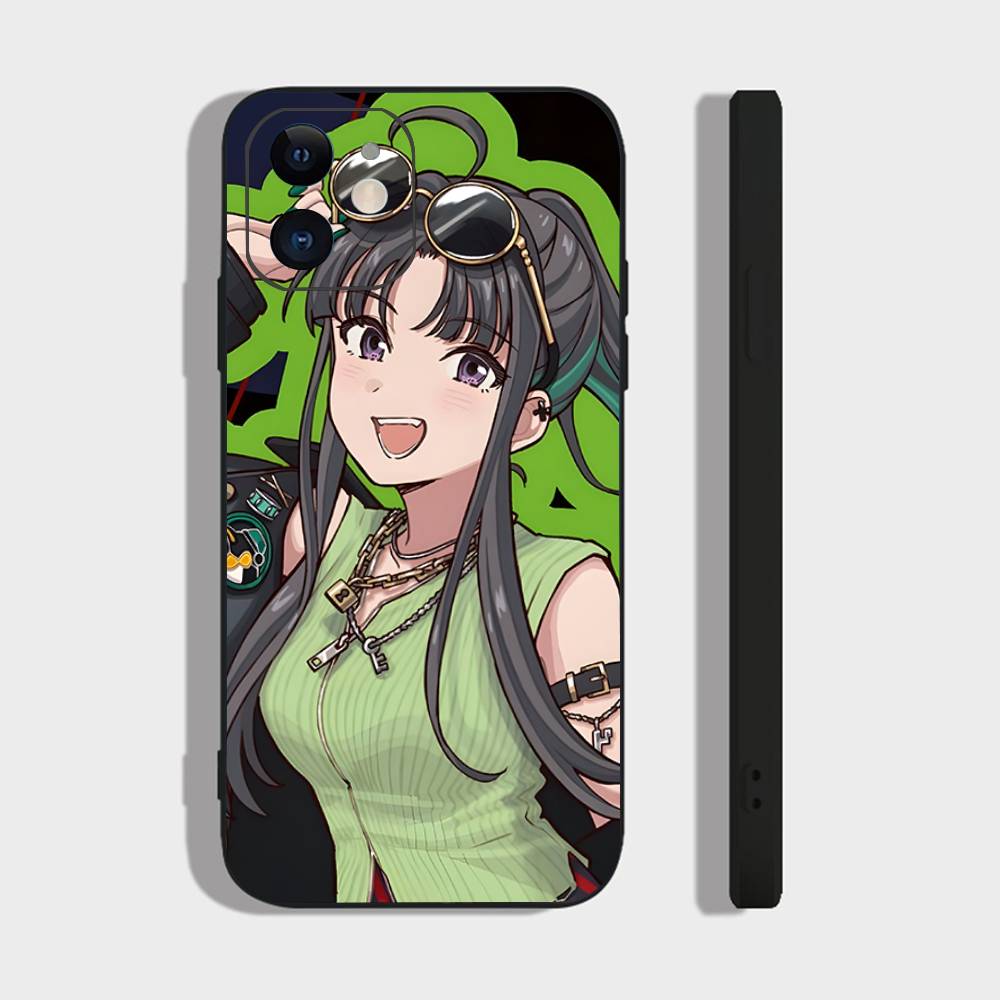 

Awa Subaru Music Animation G-GIRLS BAND CRY Phone Case For IPhone 17 Air 16 15 14 13 Pro Max 11 12 Black Silicone Cover IPHONE 11PRO