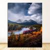 canvas prints river picture for living room road wall art painting no framed postres decor nordic style poster Mountain forest