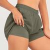 Women Running Shorts Quick Dry Lightweight Athletic Shorts with Zipper Pocket for Fitness Training Outdoor Activities
