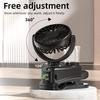 Spray Electric Fan Portable 4-Speed Clip Fan 360° Rotating with Clip Base Multi-function Humidifier Office Home Small Fan 2025