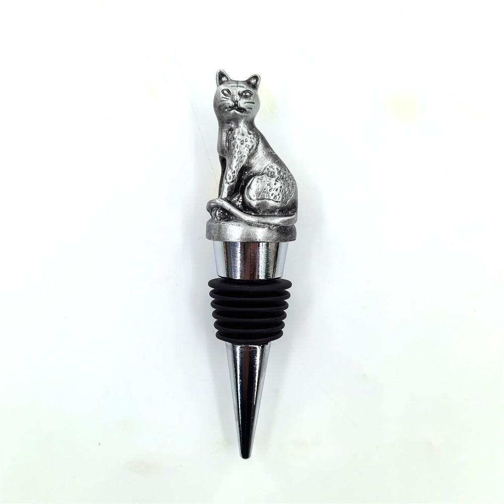 

1 шт. Пробка для бутылки с маленьким животным из цинкового сплава, Пробка для вина, Пробка для красного вина