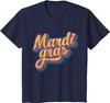 Vintage Mardi Gras Gift Retro Masquerade Costume Youth Unisex T-shirt