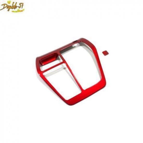 Red Console Gear Shift Box Panel Trim 3pcs Fits For Toyota RAV4 - New