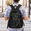 Gundam Backpack  Women Men Polyester University Backpacks Pattern Aesthetic High School Bags Rucksack