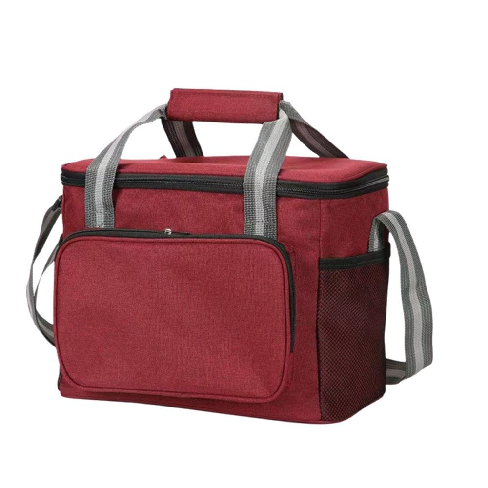 Handheld Thermal Lunch Bag 15L Cooler Lunch Box Durable Insulated Cooler Bag  Picnics