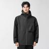 Men's Regular Fit Hooded Casual Jacket FMQS2363