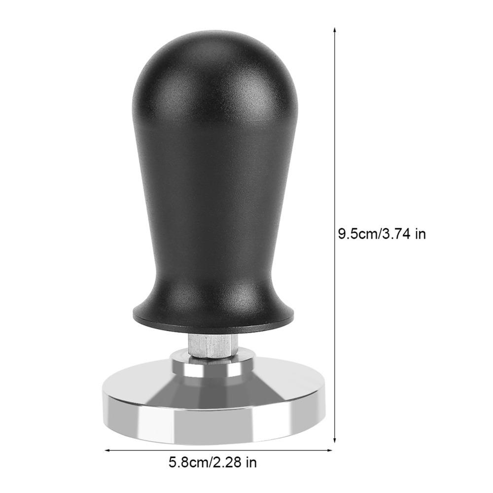 Flat Base Espresso Tamper Spring Loaded Stainless Steel Tamper Coffee Tamper Espresso Coffee Maker