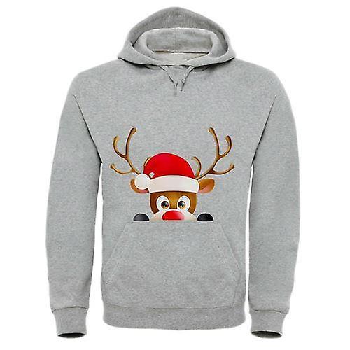 Adults Xms1 "hiding Reindeer" Hoodie