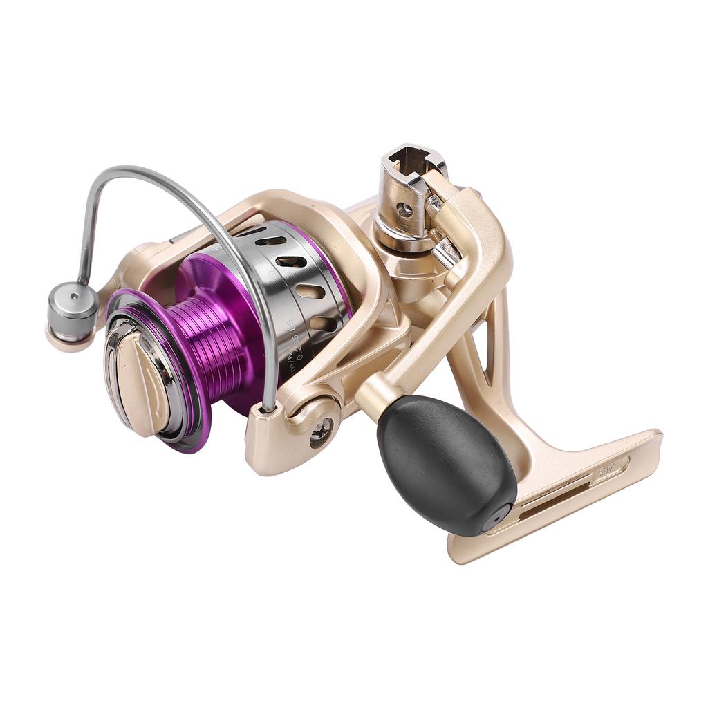 Spinning Reel 5.2:1 5+1BB Right Left Hand Interchangeable Fishing Reel Metal Line Cup