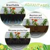 M-Modern-4Pcs 24Inch Felt Replacement Coconut Liner For Planters,Fabric Liners For Hanging Baskets,Rectangle Planting Container