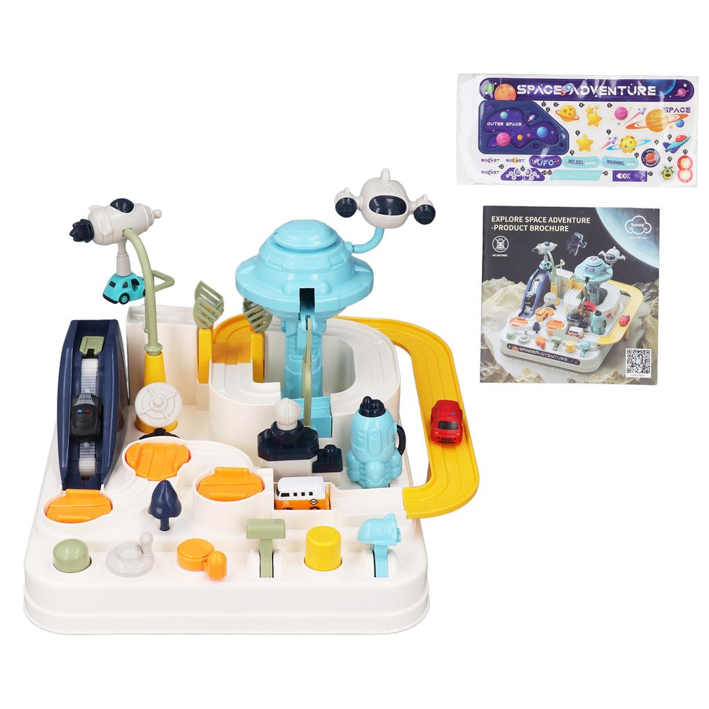 Car Adventure Race Track Toys Games Educational Space Theme Educational Puzzle Car Tracks Playset