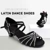 Chaussures de danse pour femmes et filles, chaussures de danse latine, chaussures de danse de salon, chaussures de danse salsa