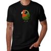 Cute Fat Peachy Lovebird Tshirt Classic Print Short Sleeve Shirt