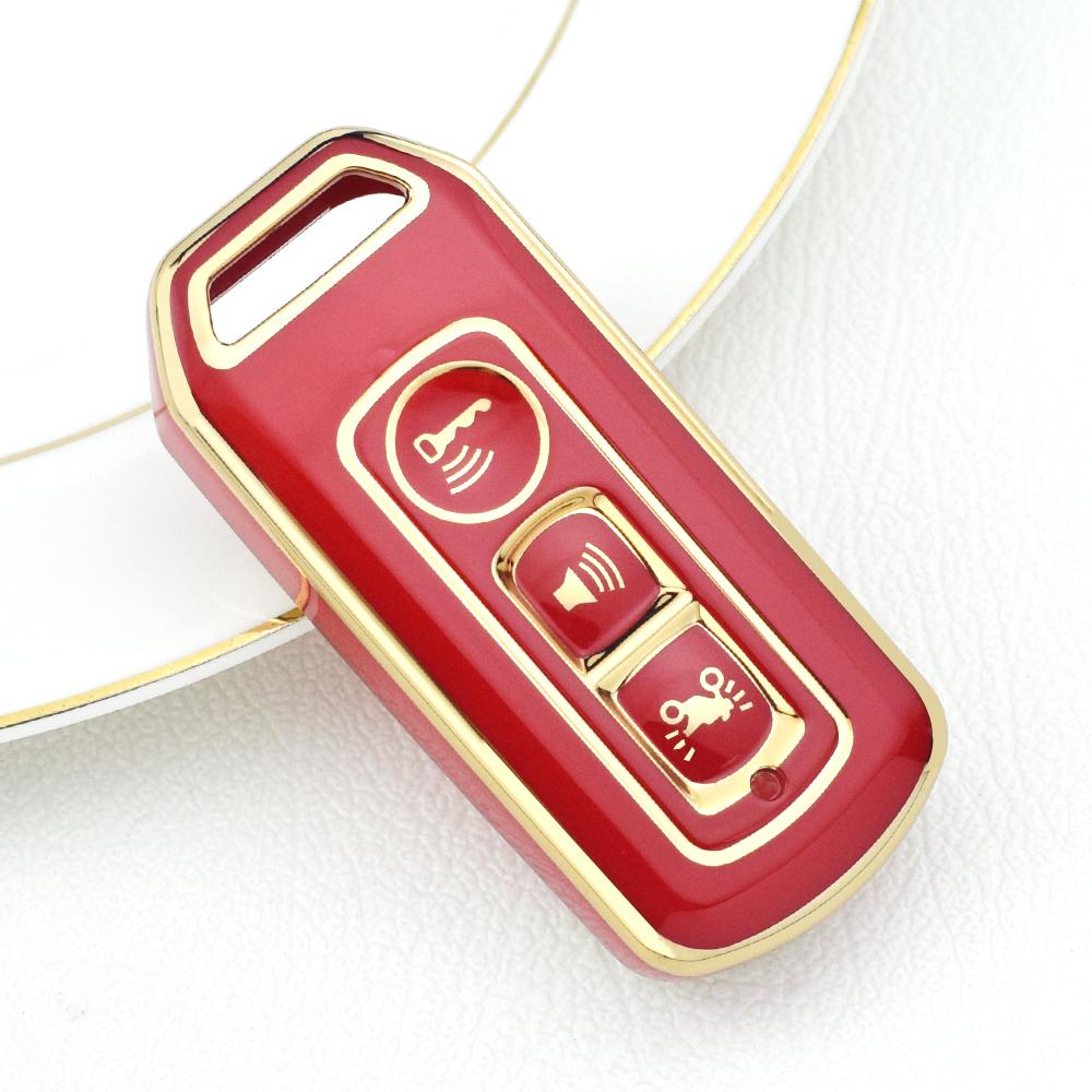 

Чехол для ключа мотоцикла из ТПУ для Honda PCX 150 для гибрида для X-ADV для SH125 для SH300 для Forza 300 для Forza 125 2016 - 2018 красный