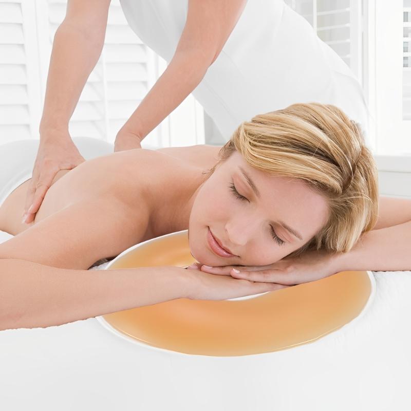 Yumuşak Silikon Yastık SPA Güzellik Pedi Yeniden Kullanılabilir Kaymaz Masaj Yastığı Filmsiz Salon Yüz Masajı Rahatlatıcı Güzellik Minderi Pedi