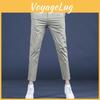 Sommerliche Slim Fit Business Casual Hosen für junge Männer mit Stretch-Baumwolle für den täglichen Gebrauch