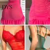 Lace Nightgown 2 Pcs/Set Nightdress Panties Set Spaghetti Strap Backless Sleeveless Nightwear Pleated Seductive Transparent Mesh Bow Ruffle