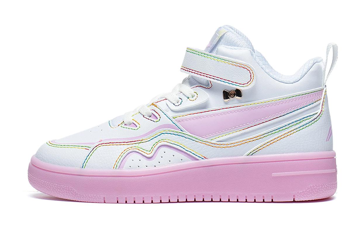Li Ning YOUNG Sports Life Collection 937 Mid Slip Resistant Cushioning Abrasion Resistant Rebound High top YKCT018-2 32