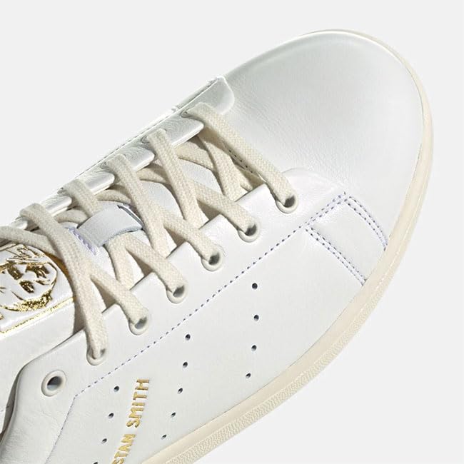 Adidas Originals STAN SMITH LUX Stan Smith Luxury Leather Sneakers IF8844 Shoes Men's Women's [27.0cm-White/Green(IF8844)]