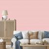 Zigzag White and Coral Wallpaper for Living Room and Bedroom 50x1000