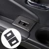 2pcs Carbon Fiber Window Lift Button Trim Frame  For Honda Pilot 2016-
