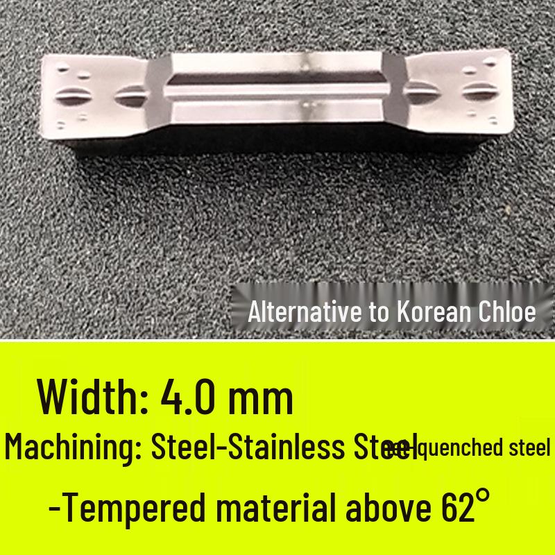 CNC Nut- und Abstechklingen: Edelstahl mggn/mgmn300/400 Einsätze