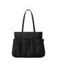 Mah Shiro Puff Tote Bag - Black
