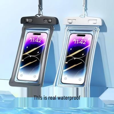 Housse de téléphone universelle étanche avec écran tactile et cordon - Protection plongée, natation, anti-poussière