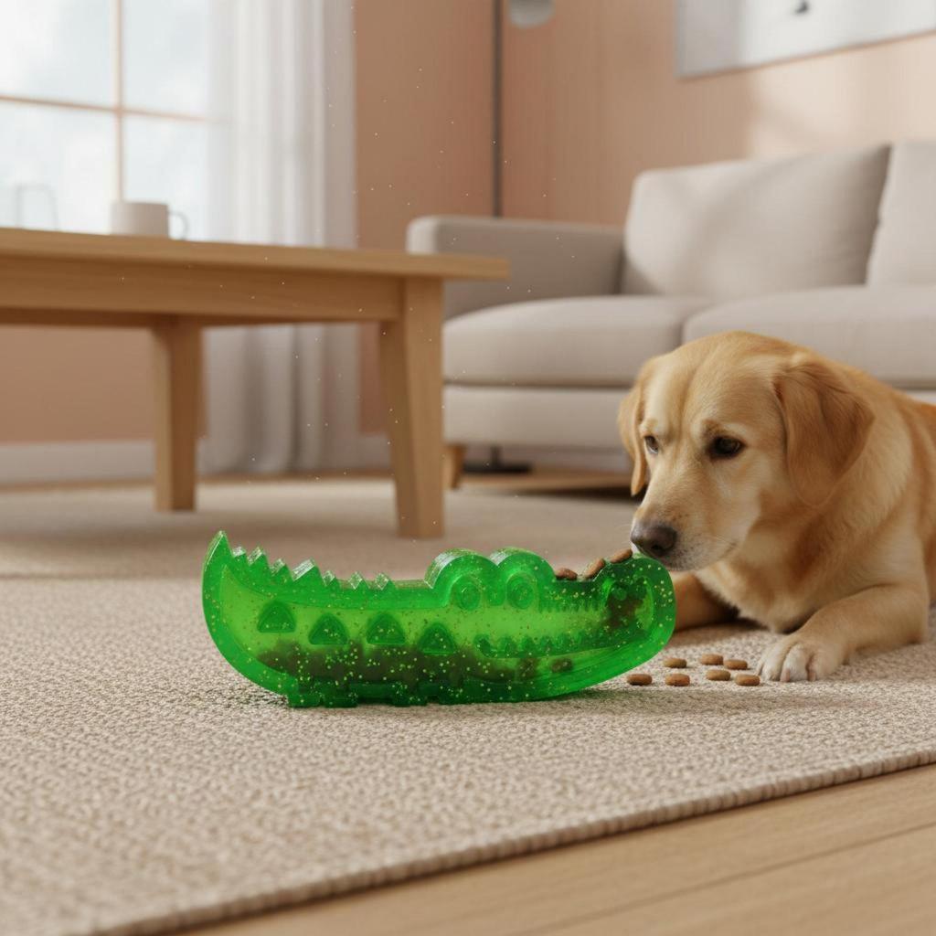 Dog Toy Relieves Boredom Food Dispensing Slow Feeder for Dogs, Training, Outdoor L