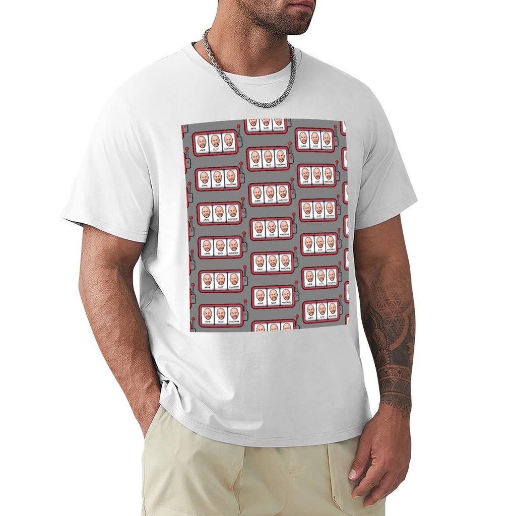 Arne Slot Machine LFC TShirt Sweat Oversized Aesthetic Clothes Anime T Shirts Workout Shirts for Men