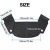 Voor VW Transporter T5/T6 Voorruit Cover Sneeuw Vorst Beschermer 600D Oxford Black Out Gordijnen Zonnescherm Raamscherm Cover