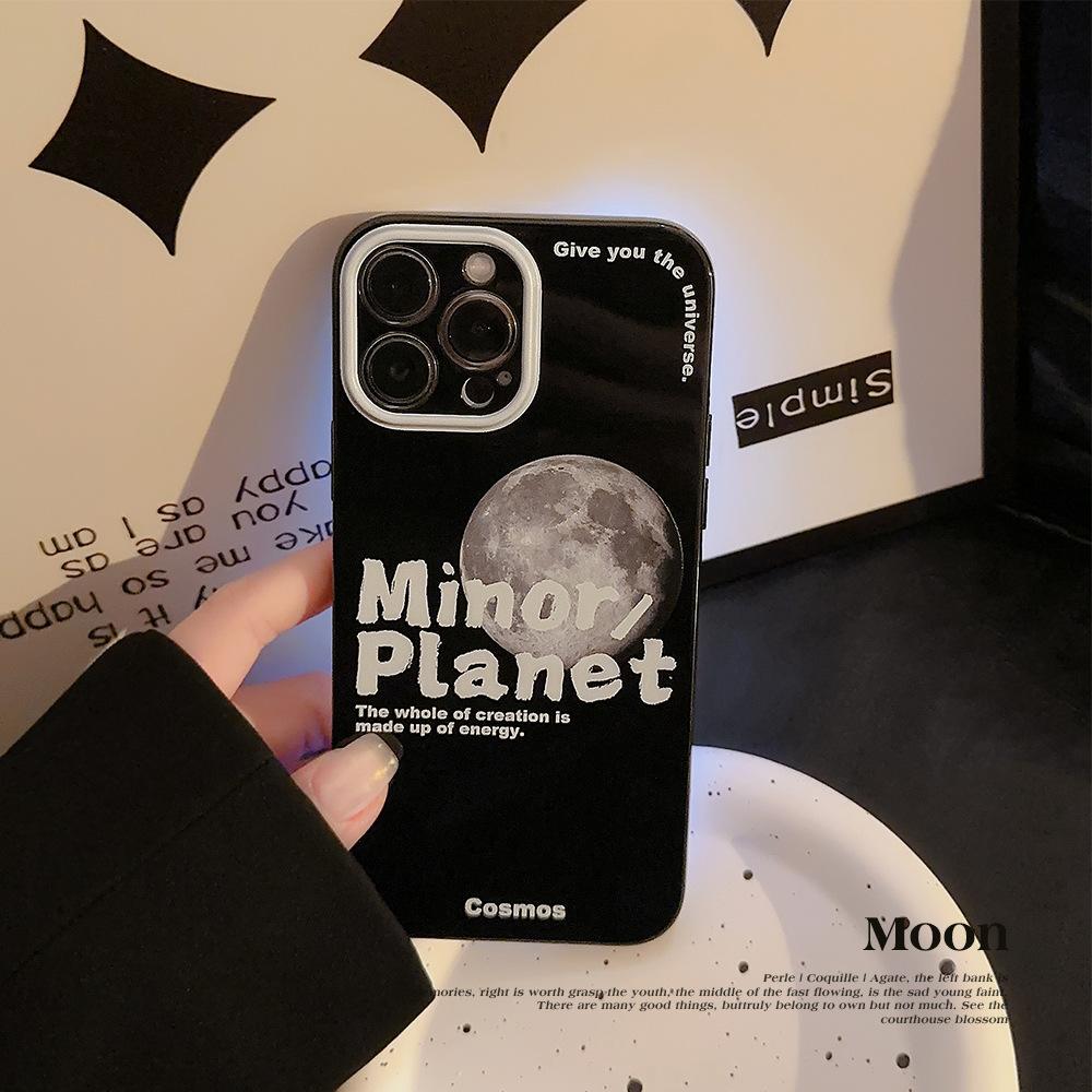 

Niche Moon Iphone14 Apple Phone Case 16ProMax Personality Advanced 11 All Inclusive 15 Applicable 13 12pro