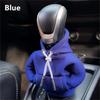 2023 New Car Fashion Hoodie Car Shift Knob Cover Manual Handle Gear Lever Decoration Hoodie Cover Auto Car Interior Accessories