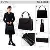 Piena Women's Formal Bag, Lightweight Synthetic Leather, Black, Perfect for Kindergarten and School Entrance, Weddings, Funerals, and Other