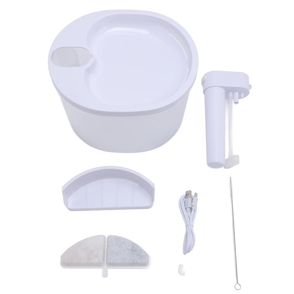 Wireless Cat Water Fountain Rechargeable Quiet Circulating Water Automatic Cat Water Dispenser Pet D