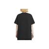 Nike Logo Print Round Neck Loose Casual Breathable Short Sleeve T-Shirt Women Tops Black DX7919-010