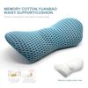 Car Lumbar Support Back Pain Relief Seat Support Mesh Spine Protect Ergonomic Headrest Sleeping for Office Chair Car Accessories