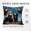 P-Pretty Little L-Liars tv Pillow Case Anti-dustmite Pillowcase Invisible zipper silky short plush Sofa cushion cover