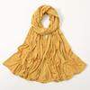Premium Jersey Hijab Scarf For Muslim Women Turban Femme Africaine Hijabs For Woman Head Wrap Hoofddoek Headscarf Ramadan