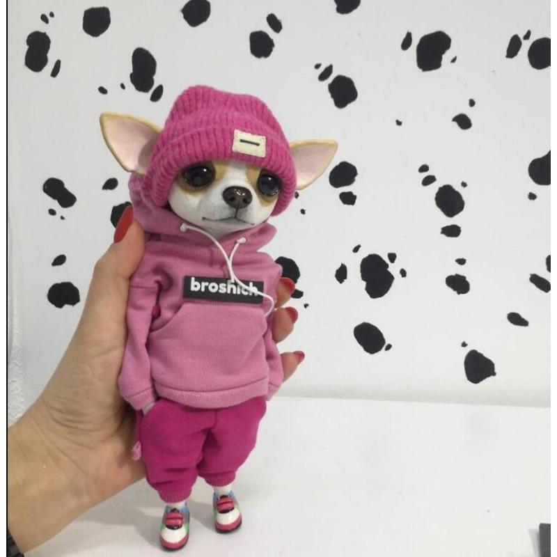 Halloween Dog FigurinesHome Courtyard Design Outdoor Courtyard Dolls Human-shaped Dog Figurines