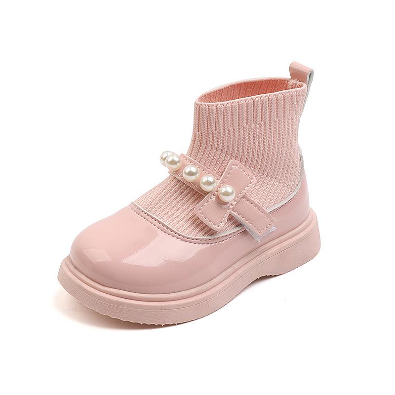 Children's Leather Big Toe Shoes, Dance Shoes