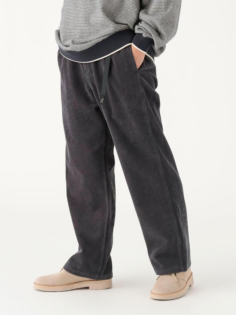 B:MING LIFE STORE by BEAMS Painter [Special Order] Gramicci Men's Corduroy Pants, CHARCOAL.G, M