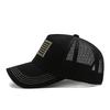 Fashion Hot Style American Flag Embroidery Baseball Net Cap Spring and Summer Outdoor Adjustable Casual Sun Protective Visor Hat