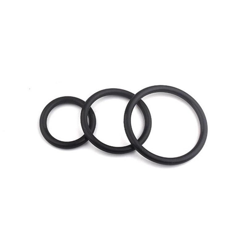 WAKEWAY 3/4PCS Penis Ring Penis Ring Condom Penis Trainer Delayed Ejaculation High Elasticity Durable Toy for Men