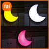 LED Moon Night Lights/Wall Lamp Cute Mini EU/US Plug Lights For Children Room Bedroom Living Room Decoration Lighting Night Lamp