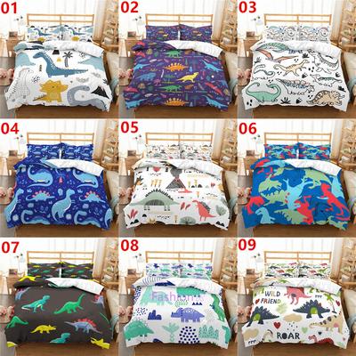 Dinosaur Single/Double/Queen/King Bed Quilt/Doona/Duvet Cover Set Pillowcase