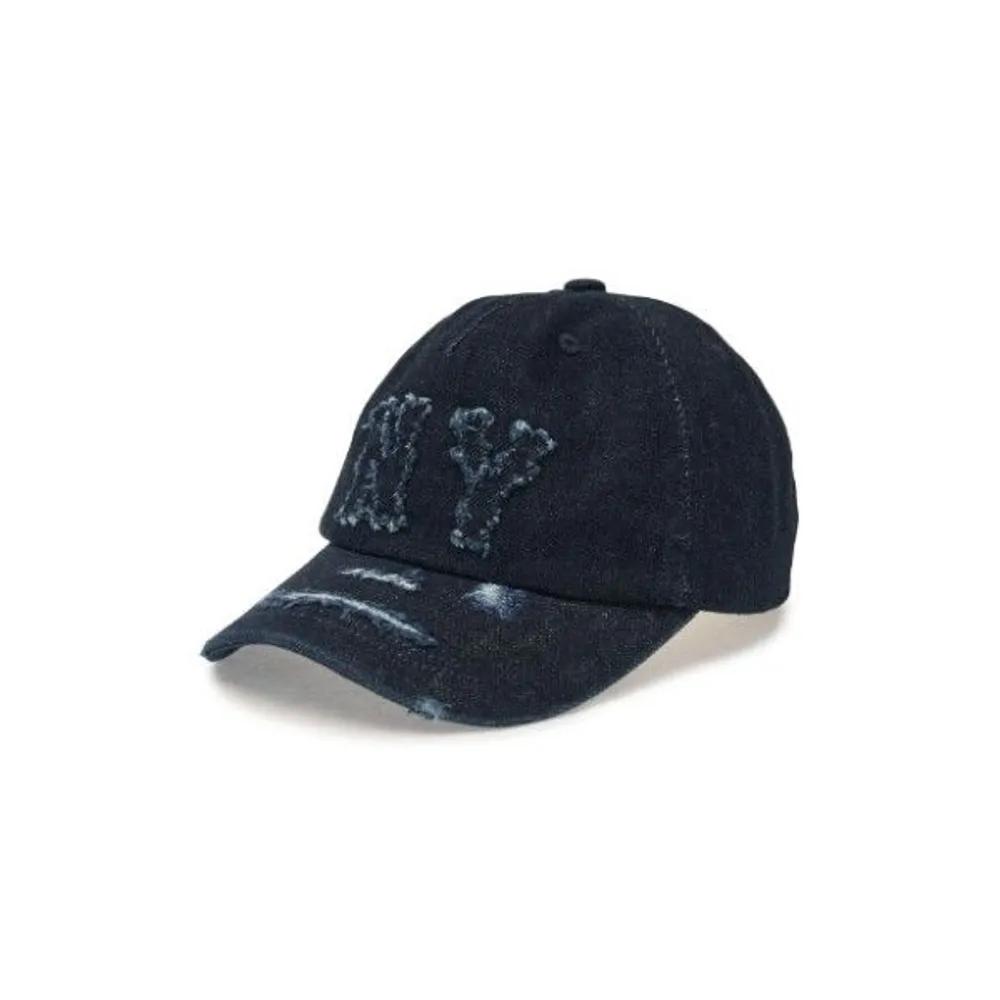 [MLB] Cap JQT 3ACPDS24N-50INS Basic Coopers Denim 5PANEL Unstructured Ball Cap New York Yankees FREE