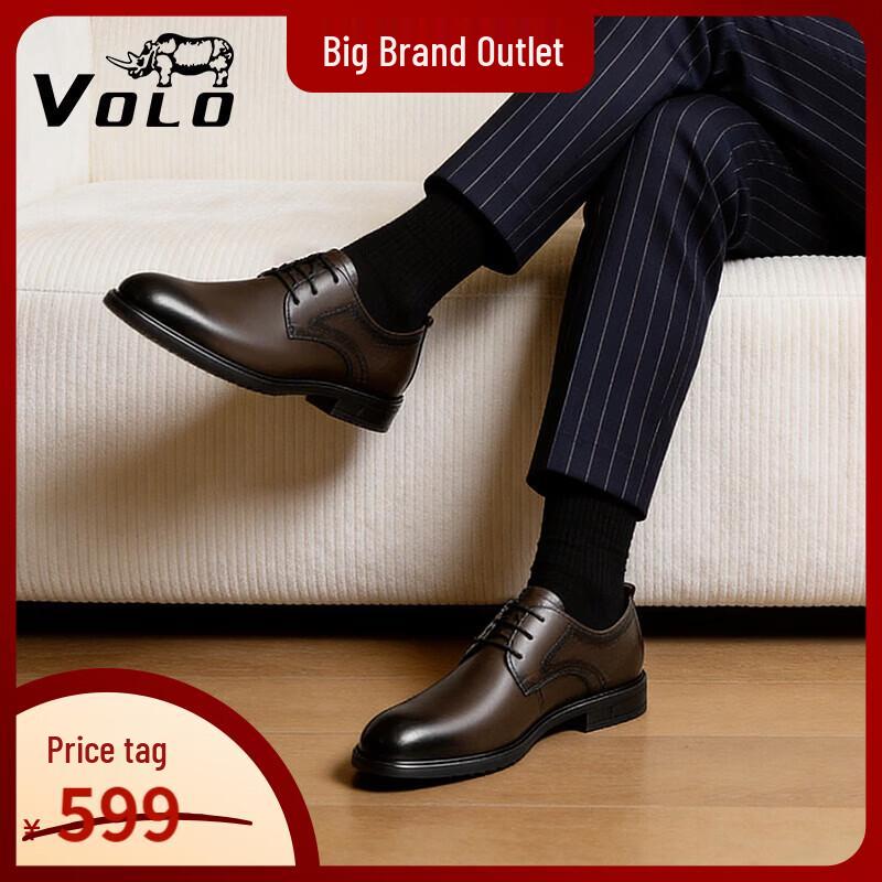 VOLO Rhino Men s Leather Derby Shoes EU 40